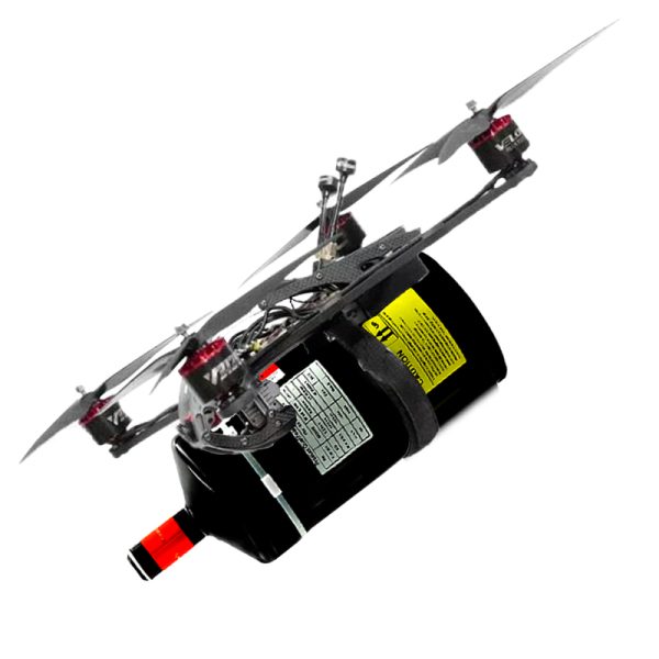 Fiber Optic Communication Canister FPV Drone 0.27mm Invisible Fiber 10km Range