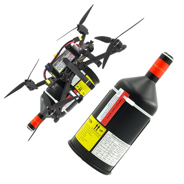 G657A1/2 Invisible Optical Fiber FPV Drone 3KM Sky to Ground Communication Solution