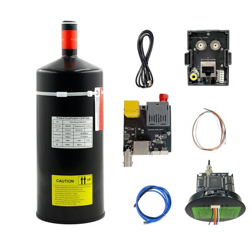 Fiber Optic Communication Canister FPV Drone 0.27mm Invisible Fiber 10km Range